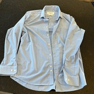 Mizzen and main men’s dress shirt, size large trim fit